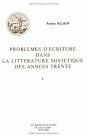 Problèmes D'Écriture Dans La Littérature Soviétique Des Années Trente - Preview