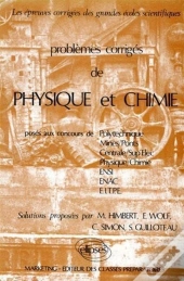 Problemes Phys/Chimie X Mines Ponts Centrale 73/78