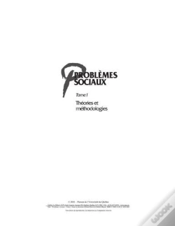 Capa do artigo Problèmes Sociaux Tome 1 ; Théories Et Méthodologies