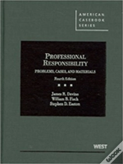 Capa do artigo Problems, Cases And Materials On Professional Responsibility - Casebookplus