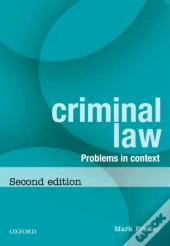 Problems For Criminal Law