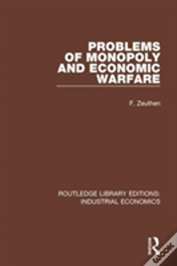 Capa do artigo Problems Of Monopoly And Economic Warfare