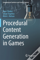 Procedural Content Generation In Games