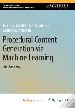 Capa do artigo Procedural Content Generation Via Machine Learning