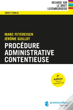 Capa do artigo Procédure Administrative Contentieuse