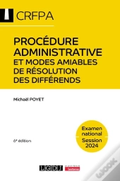 Procedure Administrative Et Modes Amiables De Resolution Des Differends - Crfpa - Examen National Se