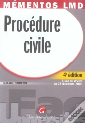 Capa do artigo Procedure Civile (4e Edition)