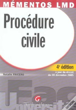 Capa do artigo Procedure Civile (4e Edition)