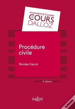 Capa do artigo Procédure Civile (4e Édition)