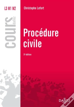 Capa do artigo Procédure Civile ; 5e Édition