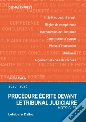 Procédure Écrite Devant Le Tribunal Judiciaire (Édition 2025/2026)