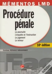 Capa do artigo Procédure Pénale (10e Édition)