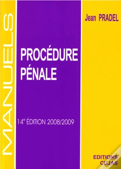 Capa do artigo Procédure Pénale (14e Édition 2008)