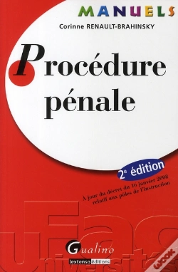 Capa do artigo Procédure Pénale (2e Édition)