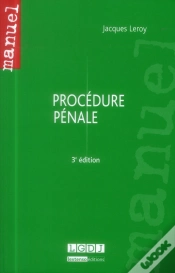 Capa do artigo Procedure Penale, 3eme Edition