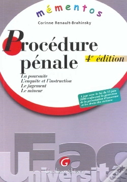 Capa do artigo Procedure Penale ; 4e Edition