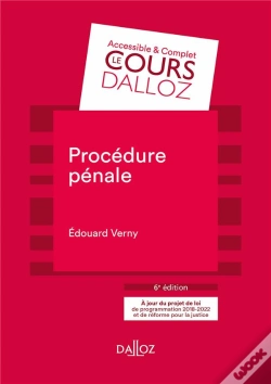 Capa do artigo Procédure Pénale (6e Édition)