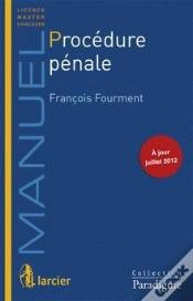 Capa do artigo Procedure Penale ; Manuel 2012-2013