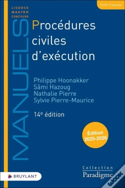 Capa do artigo Procédures Civiles D'Exécution (Édition 2025/2026)