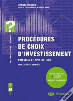 Capa do artigo Procédures De Choix D'Investissement ; Principes Et Applications
