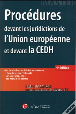 Capa do artigo Procedures Devant Les Juridictions De L'Union Europeenne Et Devant La Cedh