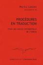 Procédures En Traduction ; Pour Une Analyse Différentielle De L'Erreur - Preview