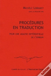 Capa do artigo Procédures En Traduction ; Pour Une Analyse Différentielle De L