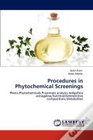 Procedures In Phytochemical Screenings