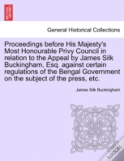 Capa do artigo Proceedings Before His Majesty'S Most Ho
