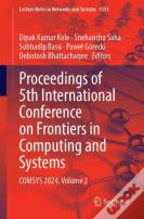 Proceedings Of 5th International Conference On Frontiers In Computing And Systems
