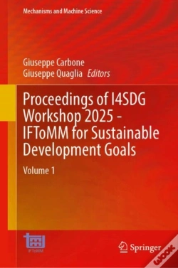 Capa do artigo Proceedings Of I4sdg Workshop 2025 - Iftomm For Sustainable Development Goals