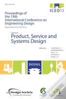 Proceedings Of Iced13 Volume 4