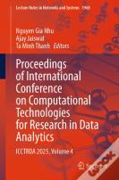 Proceedings Of International Conference On Computational Technologies For Research In Data Analytics