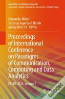 Proceedings Of International Conference On Paradigms Of Communication, Computing And Data Analytics