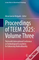 Proceedings Of Teem 2025: Volume Three