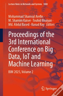 Capa do artigo Proceedings Of The 3rd International Conference On Big Data, Iot And Machine Learning