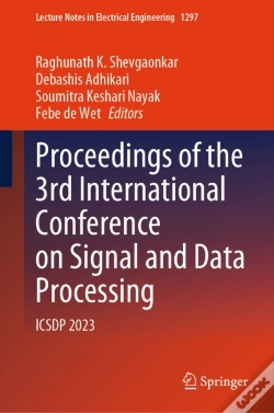 Capa do artigo Proceedings Of The 3rd International Conference On Signal And Data Processing