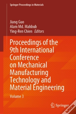 Capa do artigo Proceedings Of The 9th International Conference On Mechanical Manufacturing Technology And Material Engineering