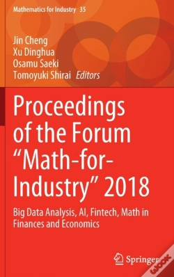 Capa do artigo Proceedings Of The Forum "Math-For-Industry" 2018