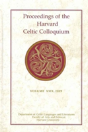 Proceedings Of The Harvard Celtic Colloquium - Preview
