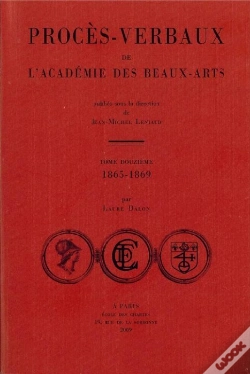 Capa do artigo Procès-Verbaux De L'Académie Des Beaux-Arts : 1865-1869
