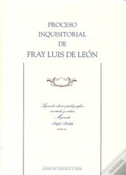 Capa do artigo Proceso Inquisitorial Fray Luis De Leon 2ªEd