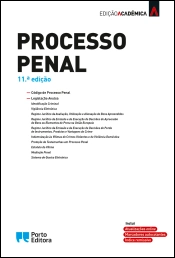 Capa do artigo Processo Penal - Edição Académica