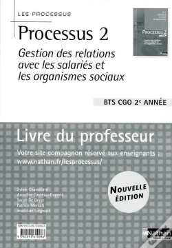 Capa do artigo Processus 2 Bts 2 Cgo - Livre Du Proeffesseur 2009 Gestion Des Relations Avec Les Salaries Organisme