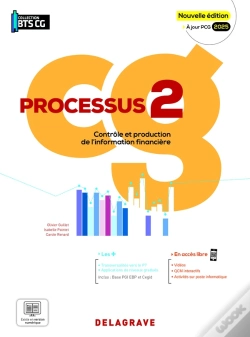 Capa do artigo Processus 2 - Contrôle Et Production De L'Information Financière Bts Comptabilité Gestion (Cg) (2025) - Pochette Élève