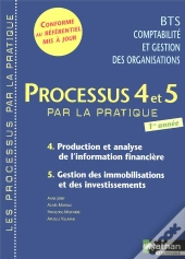 Processus 4/5 Bts 1 Cgo - 4) Production Et Analyse De L'Information Financiere 5) Gestion Des Immobi