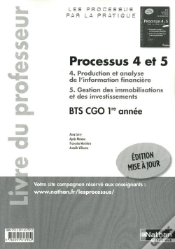 Capa do artigo Processus 4/5 Bts 1 Cgo (Par La Pratique) Professeur 2011
