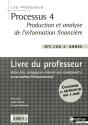 Processus 4 Bts 2 Cgo - Production Et Analyse De L'Information Financiere (Les Processus) - Preview