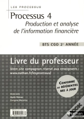 Processus 4 Bts 2 Cgo - Production Et Analyse De L'Information Financiere (Les Processus)