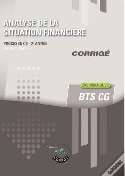Capa do artigo Processus 6 : Analyse De La Situation Financière ; Bts Cg ; Corrigé